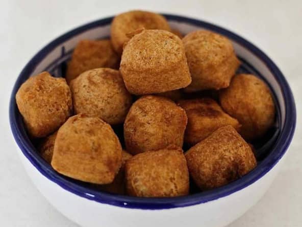 Croquettes Chin Chin de la cuisine nigériane