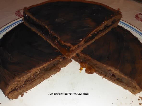 Sachertorte, toute simple et pleine d'amour pour la saint-valentin