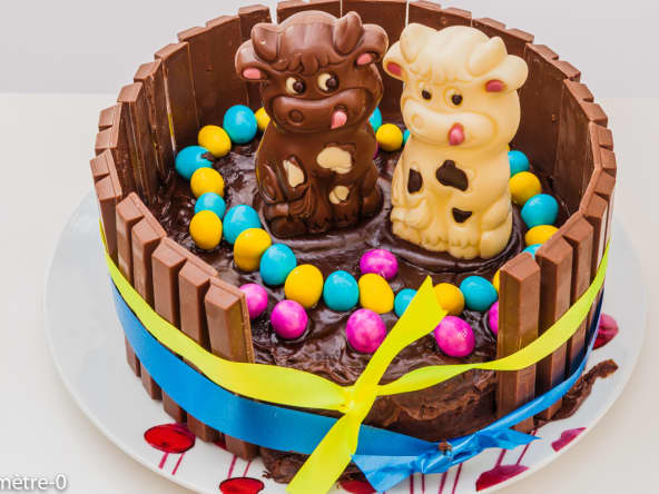 Gâteau de Pâques Kitkat