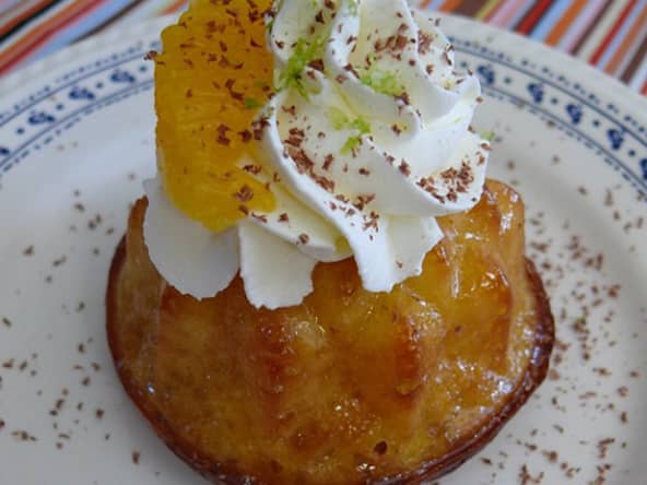 Baba à l’Orange, Chantilly de Citron Vert