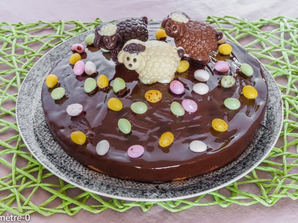 Gâteau de Pâques aux amandes et à l'orange