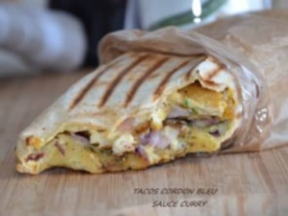 Tacos lyonnais à la sauce gruyère