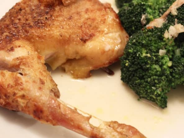 Poulet cuit dans le lait façon Jamie Oliver