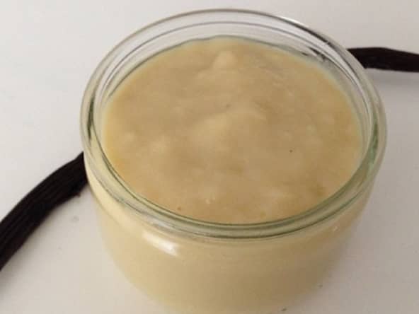 Crème pâtissière au lait végétal