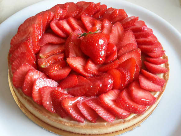 Tarte aux fraises