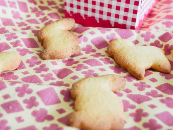 Galettes bretonnes : ptits lapins et ptits moutons