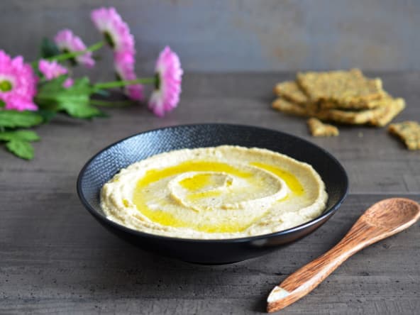 Caviar d'aubergine à la feta grecque