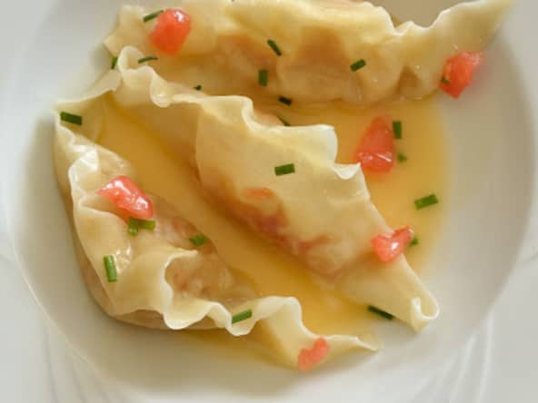 Ravioles d'oignons confits : une entrée facile et économique