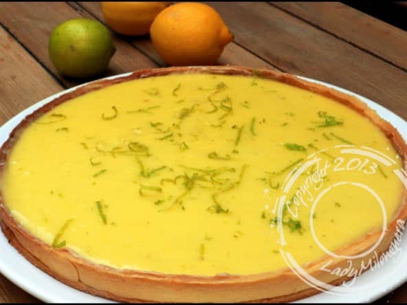 Tarte aux 2 citrons