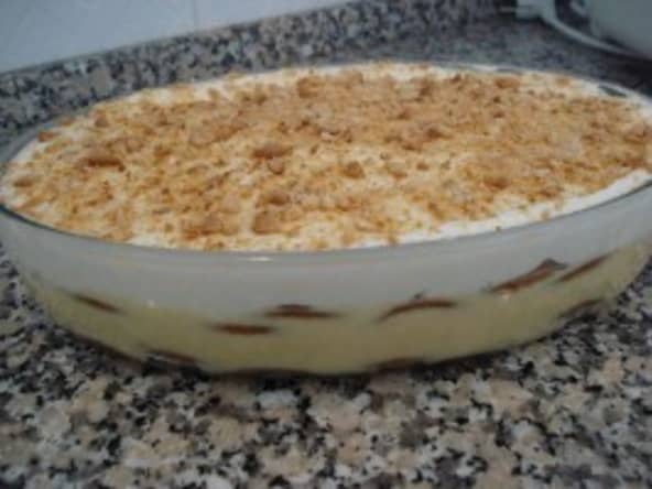 Délice au Café et Biscuits Marie