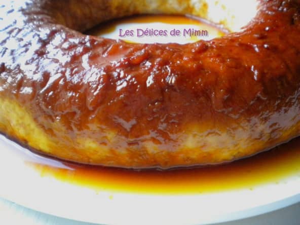 Gâteau de riz au caramel pour la fête des mamies