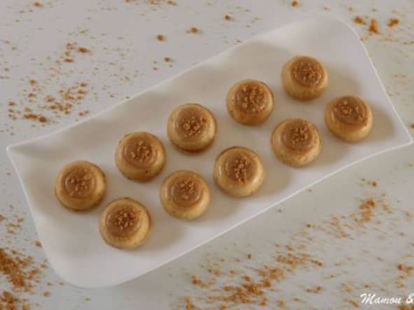 Mini savarins à la pâte de spéculoos