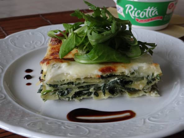 Lasagnes épinards et ricotta
