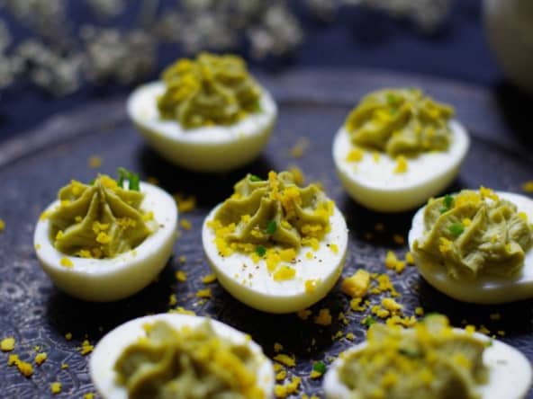 Oeufs mimosa revisités