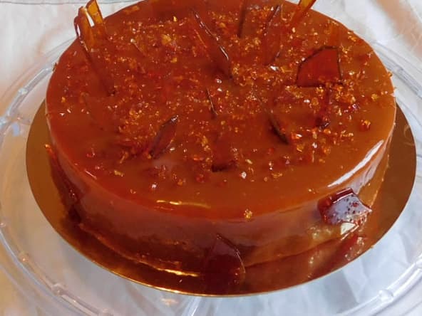 Entremets "Bijou Caramel"