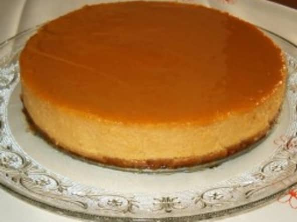 Cheesecake au caramel
