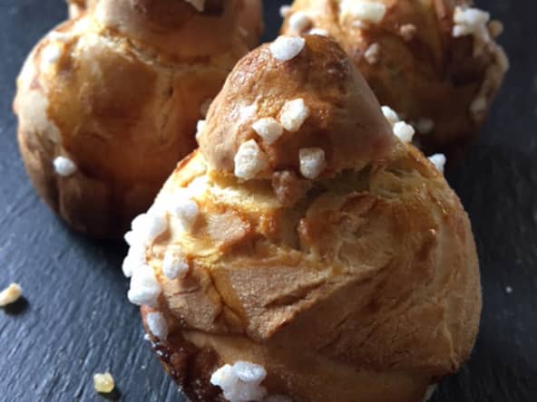 Pains au lait et au sucre