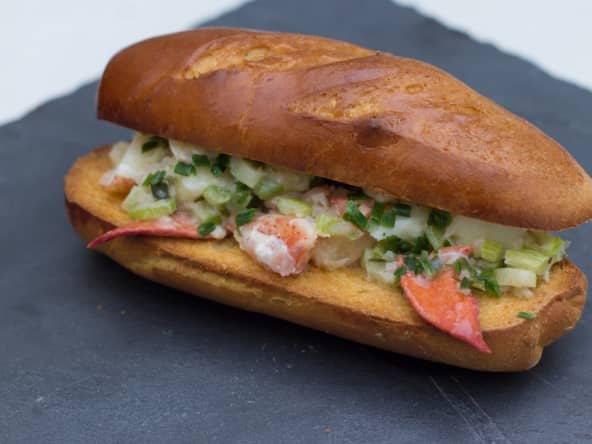 Hotdog de Homard (lobster roll)