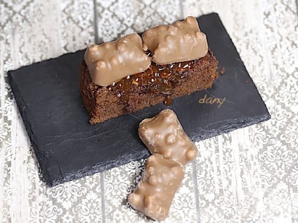 Moelleux au chocolat et aux oursons