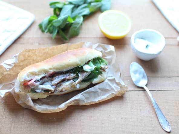 Petits buns à l’agneau façon kebab