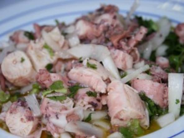 Salade de poulpe