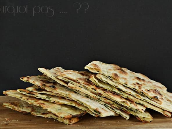 Galettes à l'ail des ours