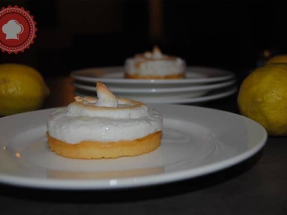 Tarte au citron meringuée à la noix de coco