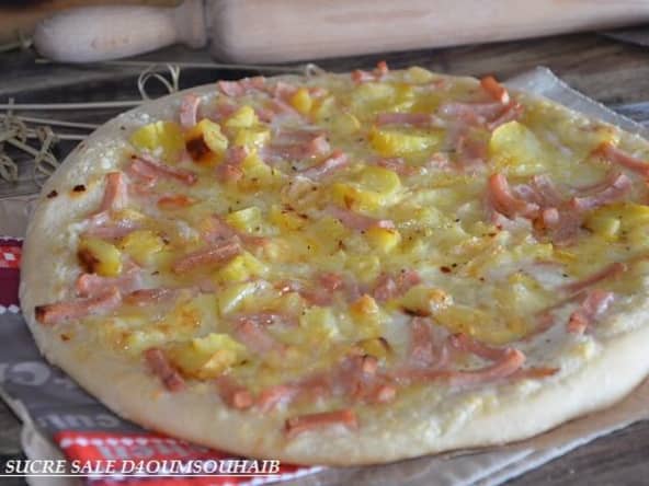 pizza savoyarde reblochon pommes de terre et lardon