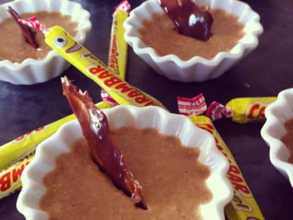 Petites crèmes brûlées au Carambar
