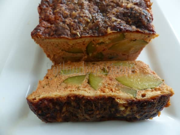 Flan de courgette à la tomate et au basilic