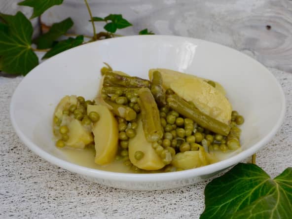 Jardinière de légumes verts