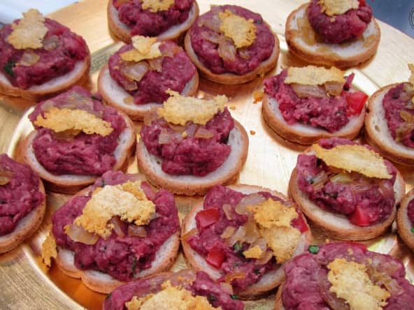 Duo de recettes de tapas autours du boeuf