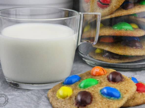 Cookies aux M&M's : un délice !