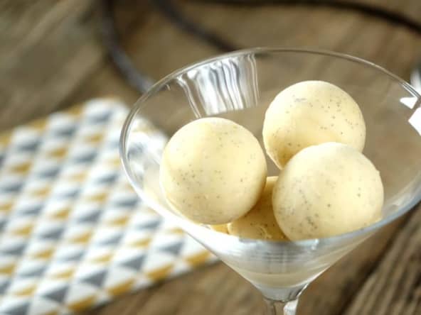 Glace à la vanille maison