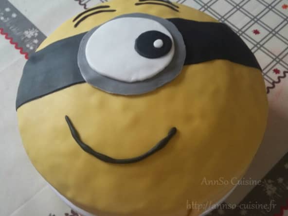 Le gâteau Minion