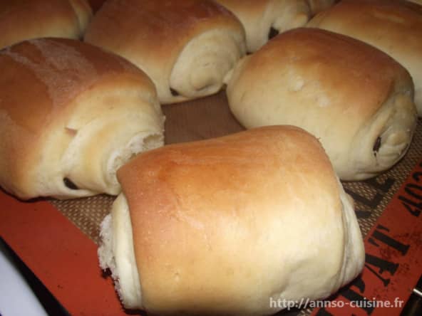 Pains au chocolat illusion