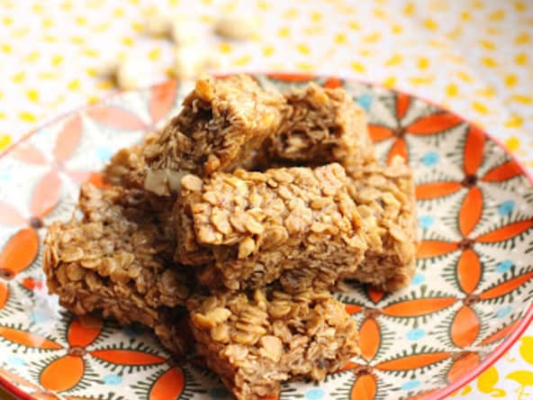 Flapjacks aux noix de cajou