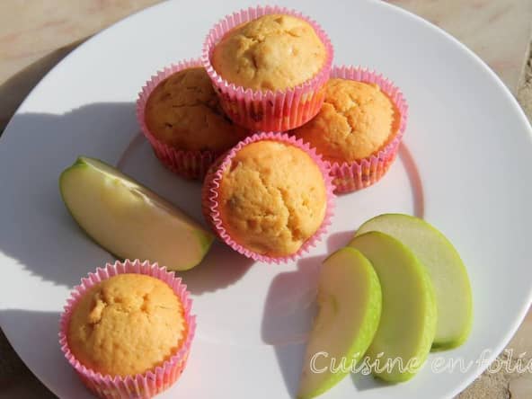Muffins à la pomme
