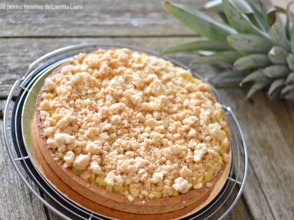 Tarte exotique façon crumble