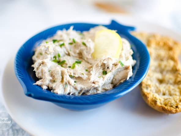 Rillettes de sardines au citron IG bas