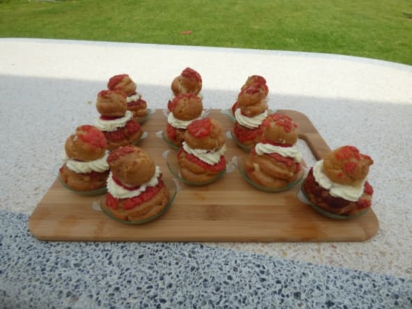 Religieuses aux fraises