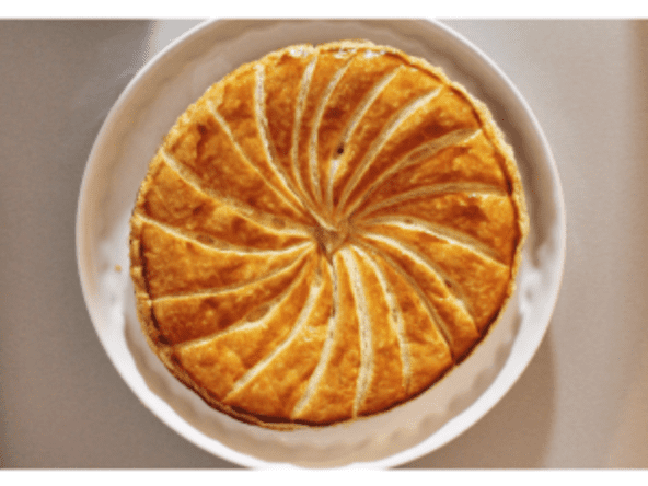 Véritable galette des rois frangipane et pâte feuilletée