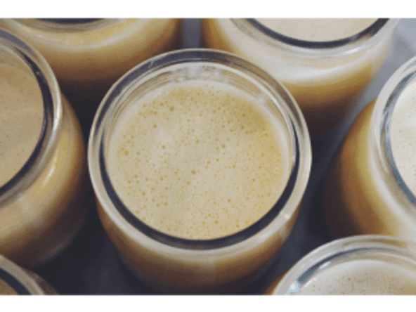 Crèmes dessert citron noisettes