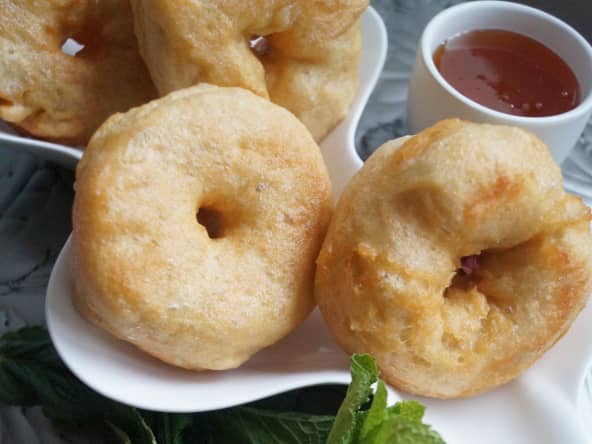 Beignets algériens Sfenj, à la semoule