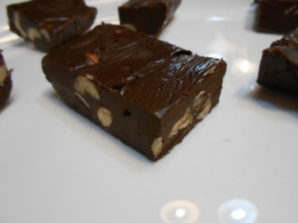 Fudge chocolat noir et noisette