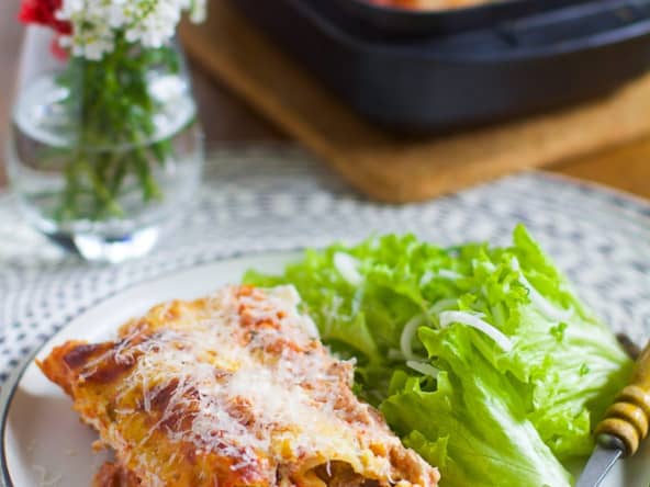 Cannellonis à la milanaise