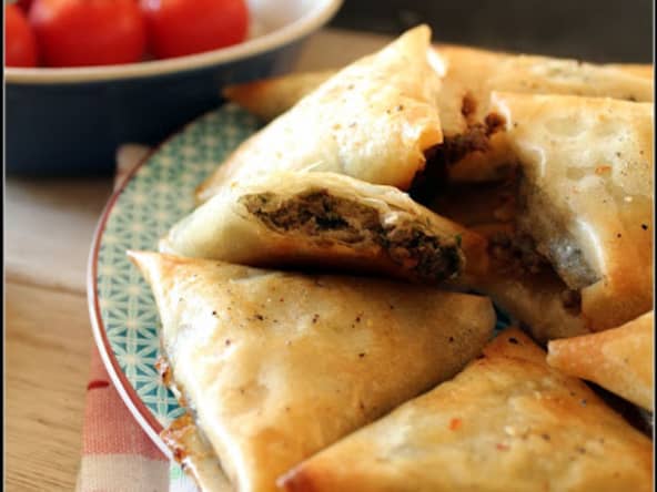 Bricks à la sardine au citron