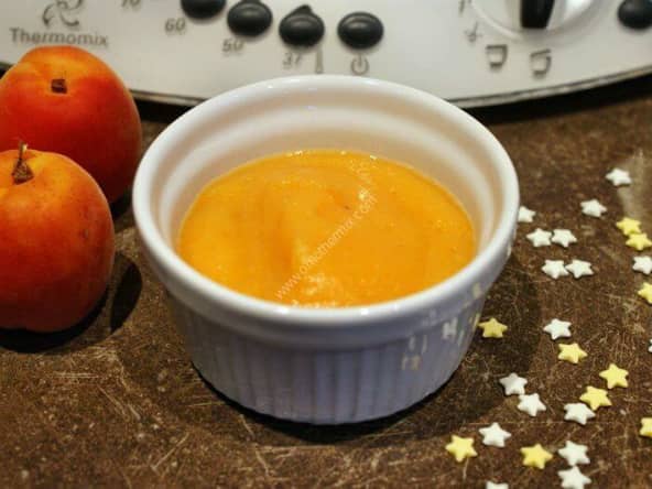 Compote abricot, pomme, miel au thermomix facile et rapide