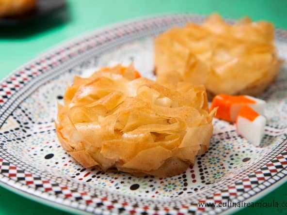 Minis pastillas au surimi