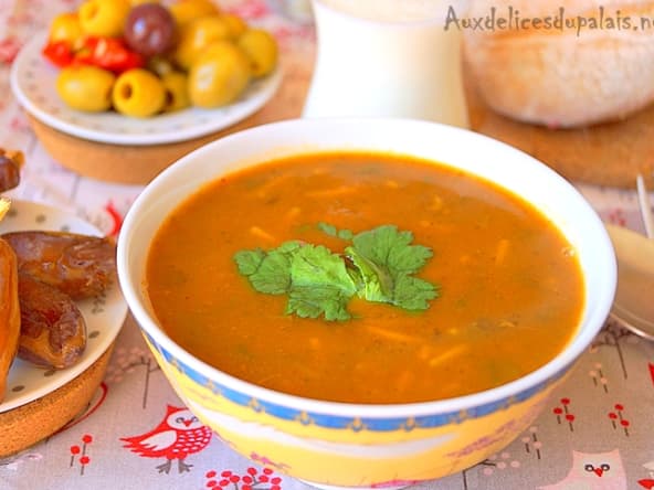 Harira soupe marocaine de de Choumicha